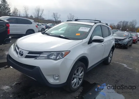 2013 Toyota Rav4 Limited из США, поврежденный, VIN 2T3DFREV2DW116956